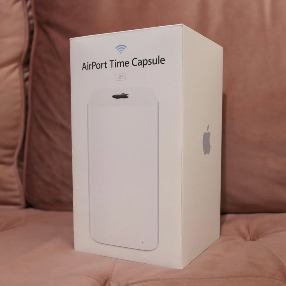 Apple AirPort Time Capsule 2TB 2013 white technology router tech